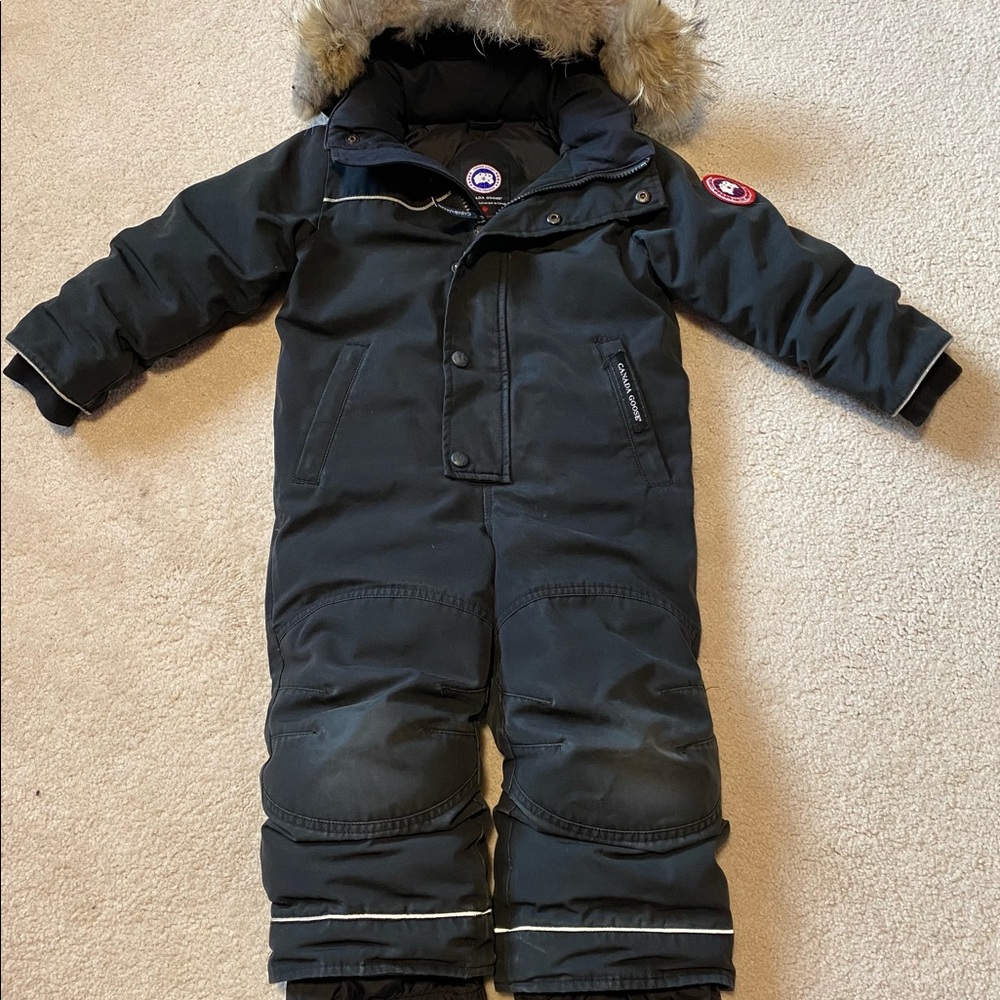 Canada Goose Kid’s one-piece snow suit